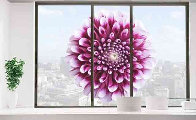 Fenstersticker Blumen