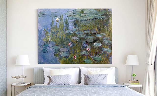 Kunstdruck Claude Monet Seerosen