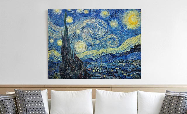 Kunstdruck auf Leinwand Vincent van Gogh