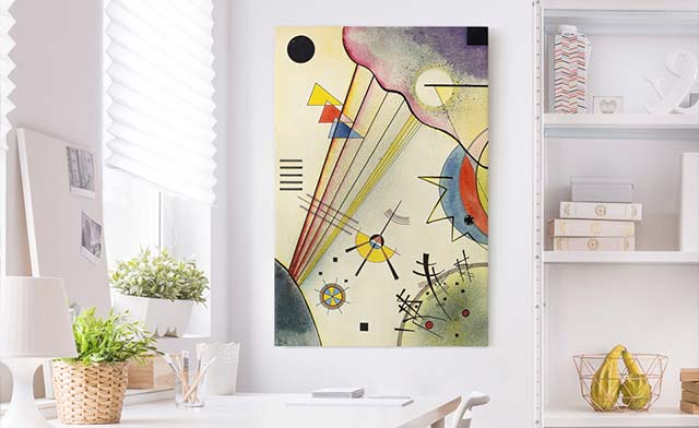 Leinwandbild abstrakt Wassily Kandinsky