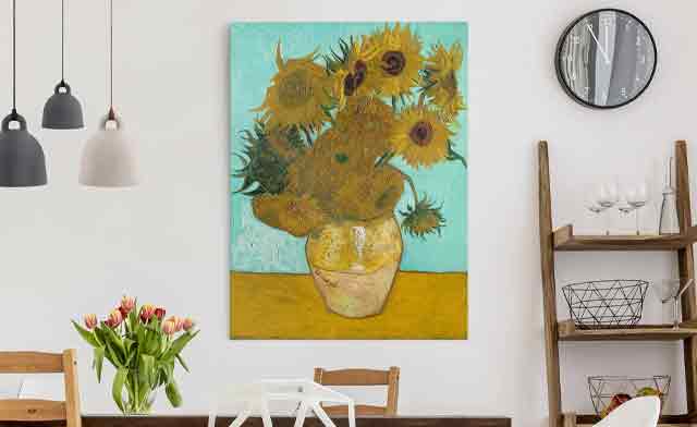 Sonnenblumen Leinwandbilder - Sonnenblumen Kunst