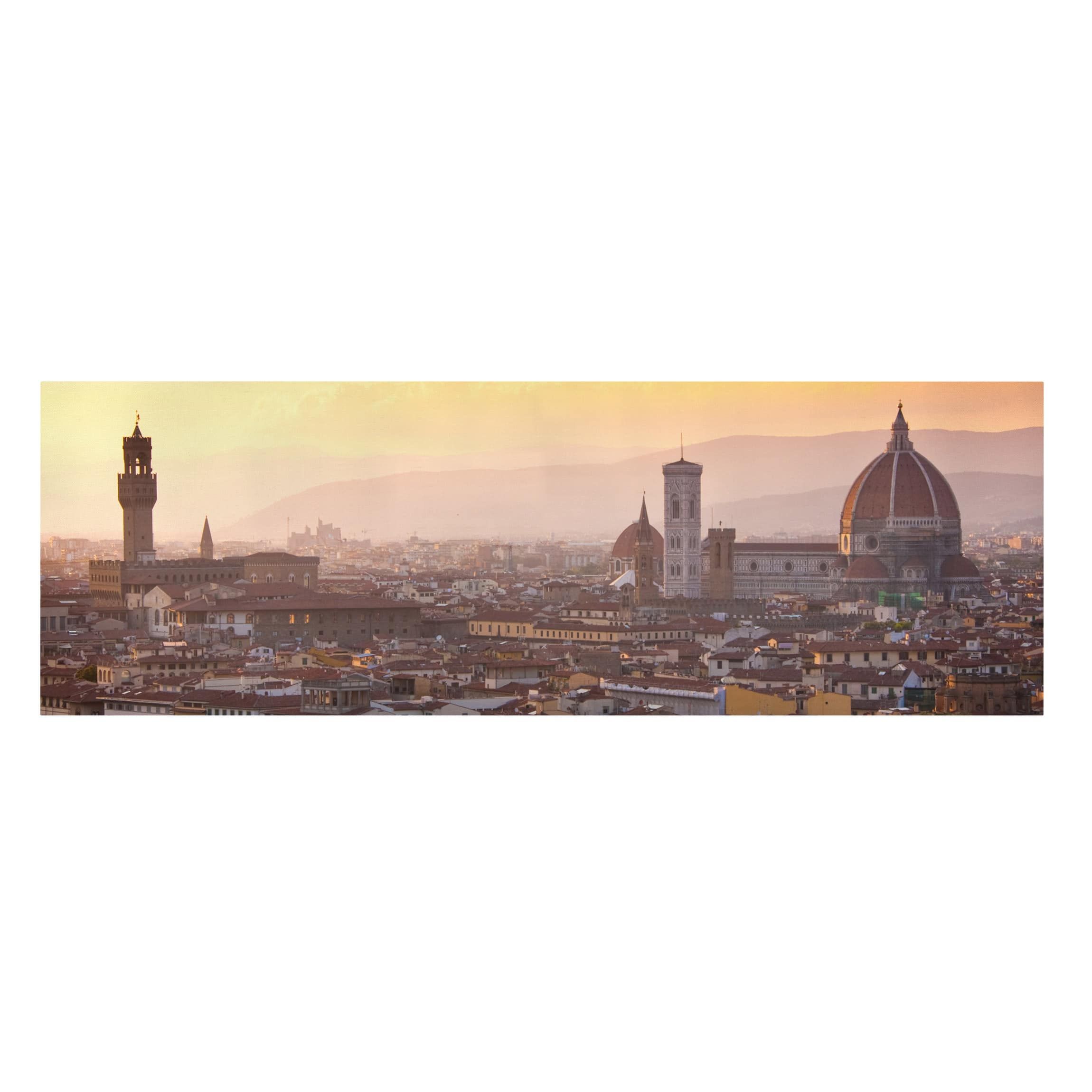 Panoramaformat Florenz Leinwandbild im | Bilderwelten