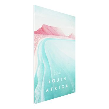 Aluminium Print - Reiseposter - Südafrika - Hochformat 3:2