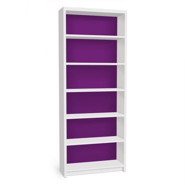 Möbelfolie für IKEA Billy Regal - Klebefolie Colour Purple