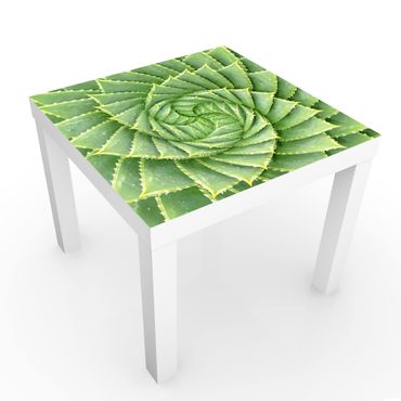 Möbelfolie für IKEA Lack - Spiral Aloe - Klebefolie