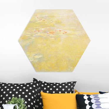 Hexagon Bild Forex - Claude Monet - Seerosenteich