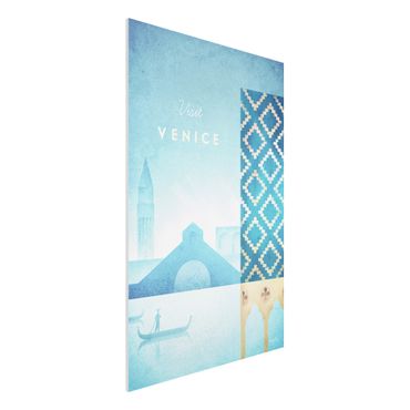 Forex Fine Art Print - Reiseposter - Venedig - Hochformat 3:2