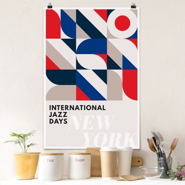 Poster - Jazz Days New York - Hochformat 3:2
