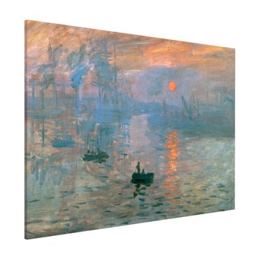 Magnettafel - Claude Monet - Impression - Memoboard Querformat 3:4