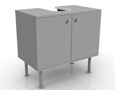 Waschbeckenunterschrank - Colour Cool Grey - Badschrank Grau