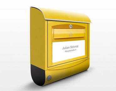 Briefkasten mit Wunschtext - Briefkasten in der Schweiz - mit eigenem Text & Hausnummer