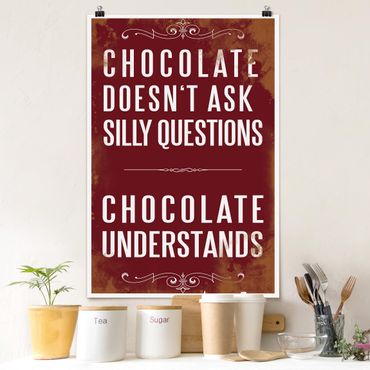 Poster - No.KA22 Chocolate - Hochformat 3:2