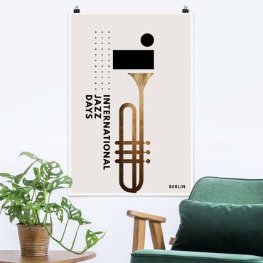 Poster - Jazz Days Berlin - Hochformat 3:2