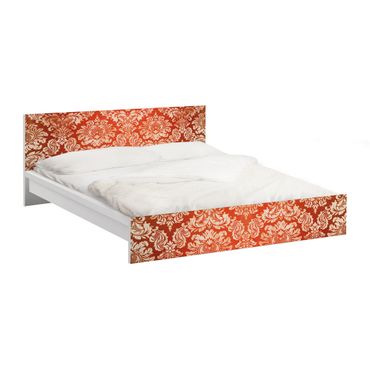 Möbelfolie für IKEA Malm Bett niedrig 140x200cm - Klebefolie Barocktapete