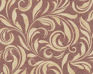 Architects Paper Mustertapete Nobile in Beige, Metallic, Rot