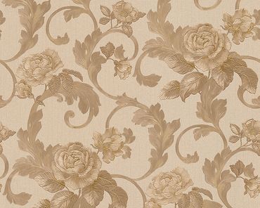 Architects Paper Mustertapete Nobile in Beige, Metallic