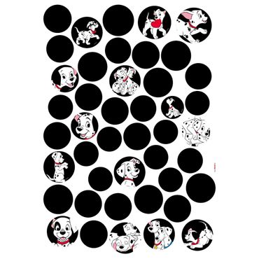 Wandtattoo - 101 Dalmatiner Dots