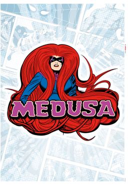 Wandtattoo - Medusa Comic Classic