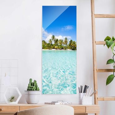 Glasbild - Crystal Clear Water - Panel