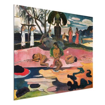 Alu-Dibond Bild - Paul Gauguin - Gottestag (Mahana No Atua)