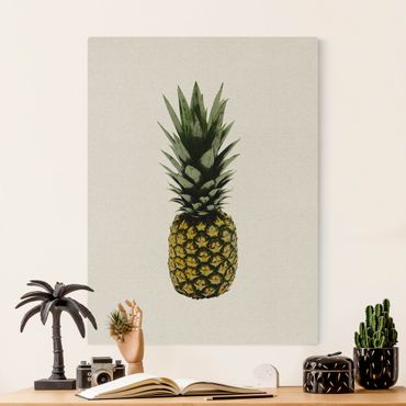 Leinwandbild Natur - Ananas - Hochformat 3:4