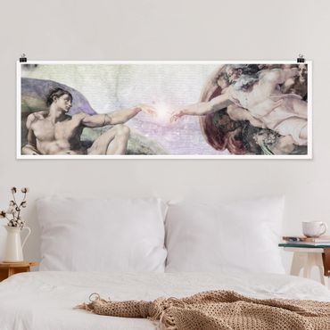 Poster - No.CG90 Michelangelo - Panorama Querformat