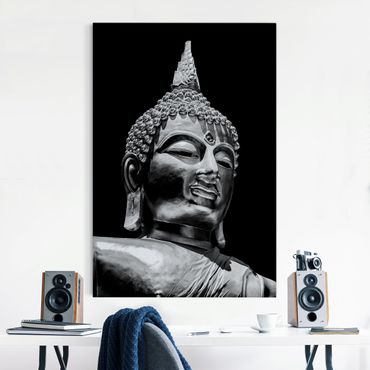 Akustikbild - Buddha Statue Gesicht