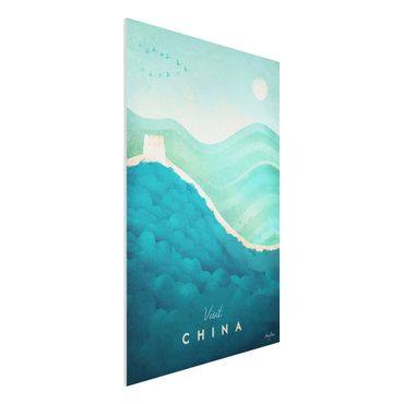 Forex Fine Art Print - Reiseposter - China - Hochformat 3:2