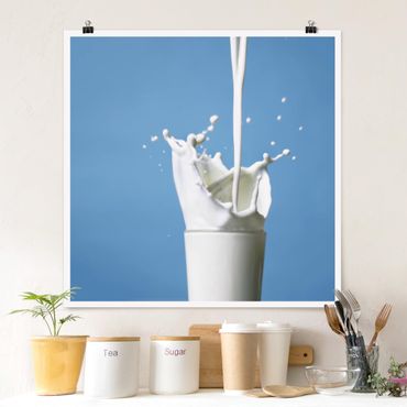 Poster - Milk - Quadrat 1:1