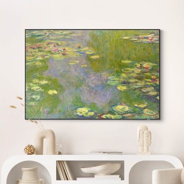 Wechselbild - Claude Monet - Grüne Seerosen