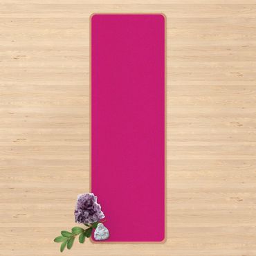 Yogamatte Kork - Colour Pink