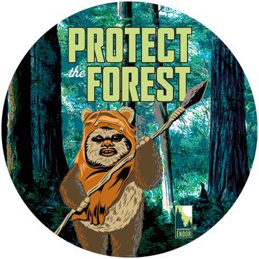 Fototapete - Star Wars Protect the Forest