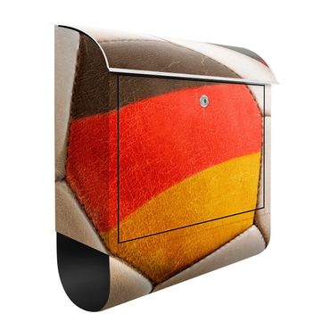 Design Briefkasten Vintage Fußball Deutschland 39x46x13cm