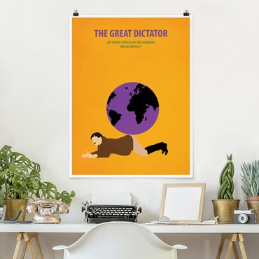 Poster - Filmposter The great dictator - Hochformat 4:3