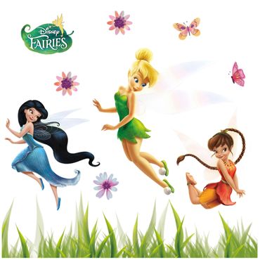 Fenstersticker - Disney Fairies - Feen Set