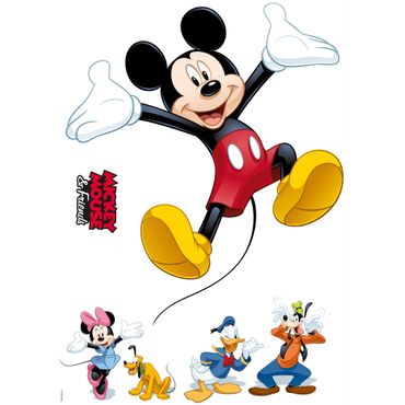 Wandtattoo - Disney - Micky Maus und Freunde