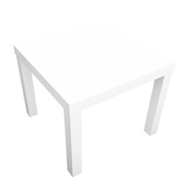 Möbelfolie für IKEA Lack - Klebefolie Colour White