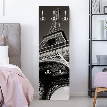 Garderobe Paris - Eiffelturm - Schwarz