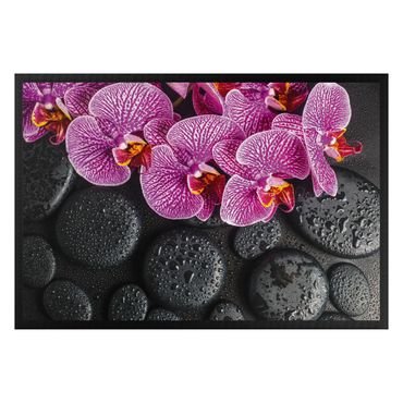 Fußmatte - Pinke Orchidee