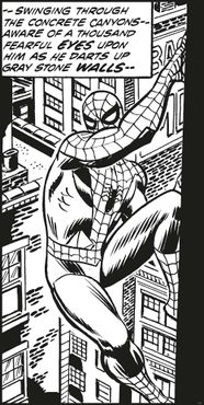 Fototapete - Spider-Man Classic Climb