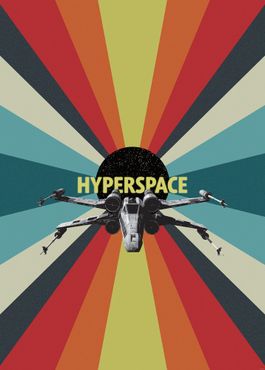 Fototapete - Star Wars Hyperspace