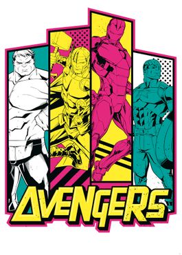 Fototapete - Avengers Flash