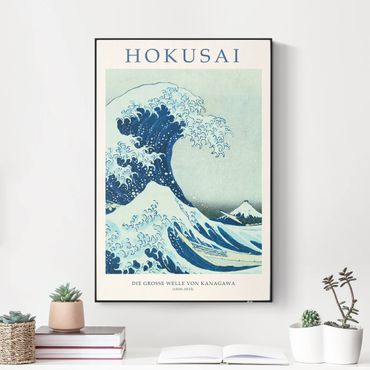 Akustik-Wechselbild - Katsushika Hokusai - Die grosse Welle von Kanagawa - Museumsedition
