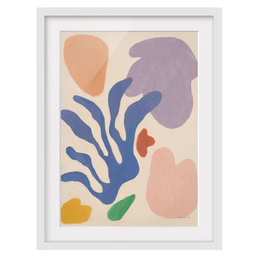 Bild mit Rahmen - Kleiner Matisse II - Hochformat 3:4