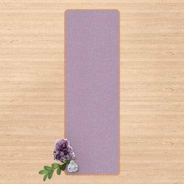 Yogamatte Kork - Lavendel