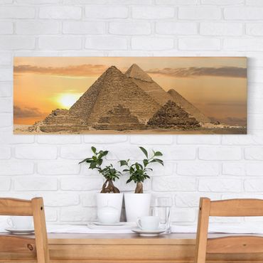 Leinwandbild - Dream of Egypt - Panorama Quer