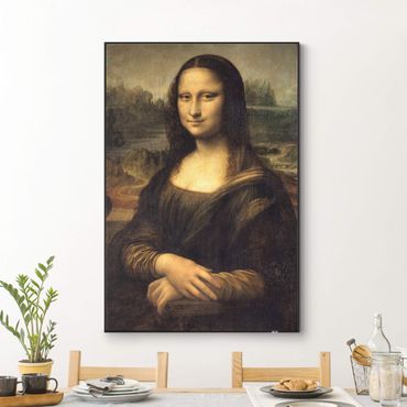 Wechselbild mit Spannrahmen - Leonardo da Vinci - Mona Lisa