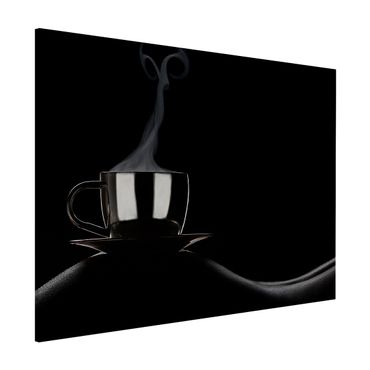 Magnettafel - Coffee in Bed - Memoboard Quer
