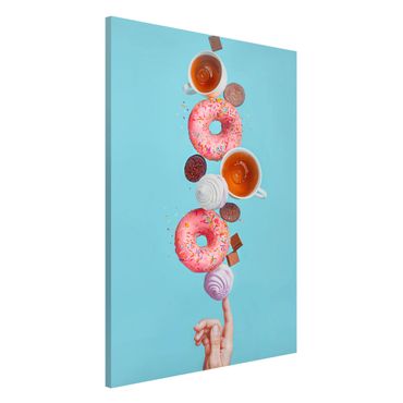 Magnettafel - Weekend Donuts - Memoboard Hoch