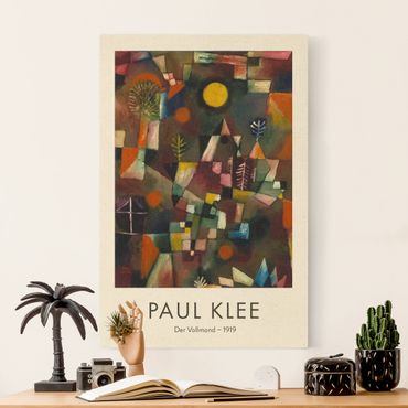 Leinwandbild Natur - Paul Klee - Der Vollmond - Museumsedition - Hochformat 2:3